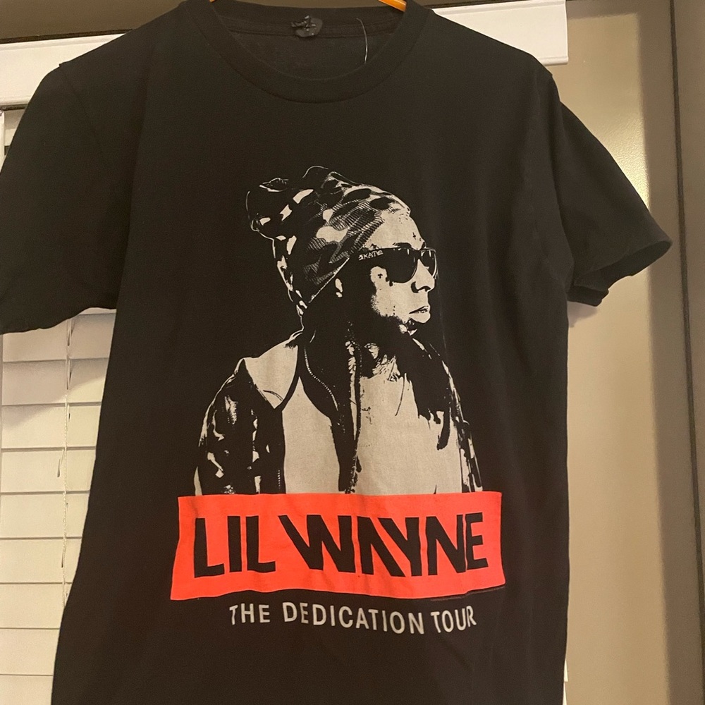 Lil Wayne dedication tour t shirt
